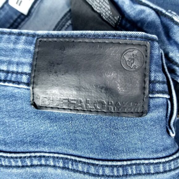 Búfalo David Bitton Jeans Mens 32×30 Blue Slim Stretch - Picture 9 of 11